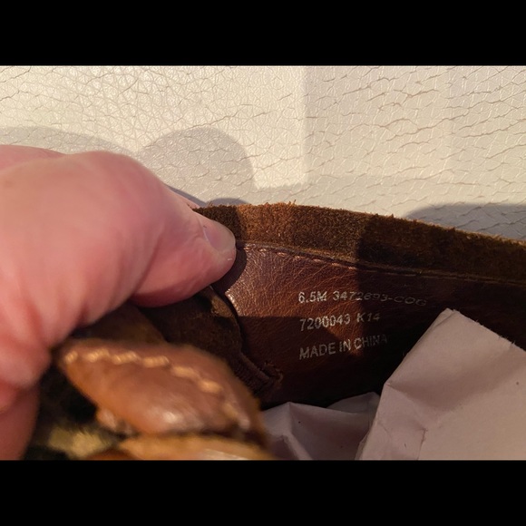 FRYE shoes flats brown size 6.5 - Picture 8 of 8